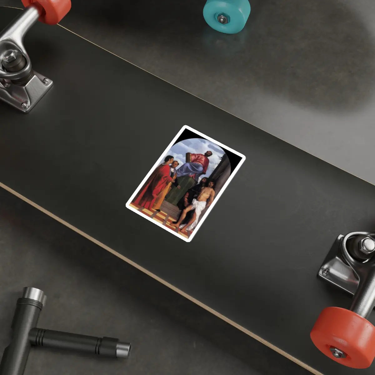 SKU:29486878021786090152 Sticker types:White Shape:Die-Cut Sizes:4" × 4"