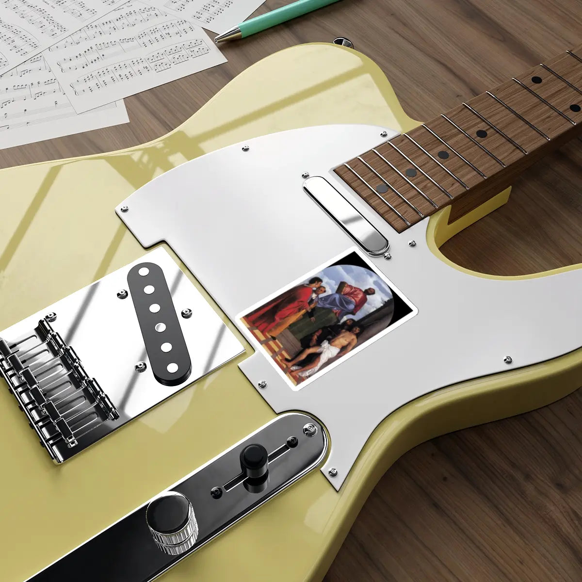 SKU:29486878021786090152 Sticker types:White Shape:Die-Cut Sizes:4" × 4"