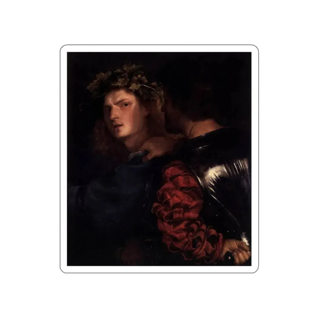 TIZIANO Vecellio - The Bravo (Artwork) STICKER Vinyl Die-Cut Decal White Die-Cut 2 Inch - The Sticker Space