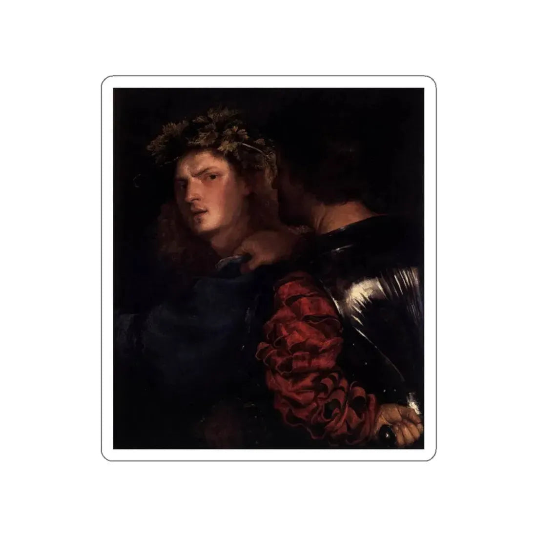 TIZIANO Vecellio - The Bravo (Artwork) STICKER Vinyl Die-Cut Decal White Die-Cut 6 Inch - The Sticker Space