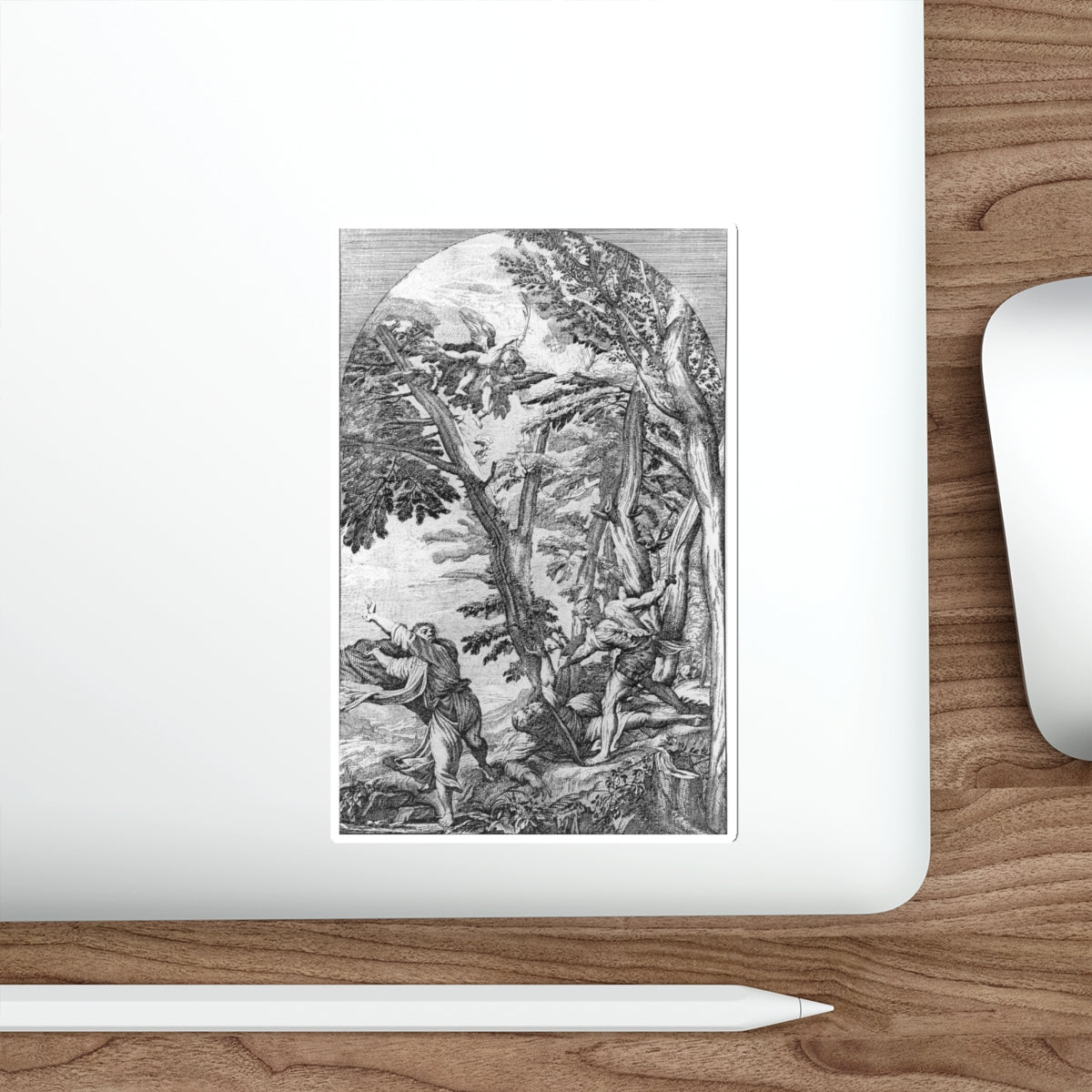 TIZIANO Vecellio - The Death of St Peter Martyr2 (Artwork) STICKER Vinyl Die-Cut Decal-The Sticker Space