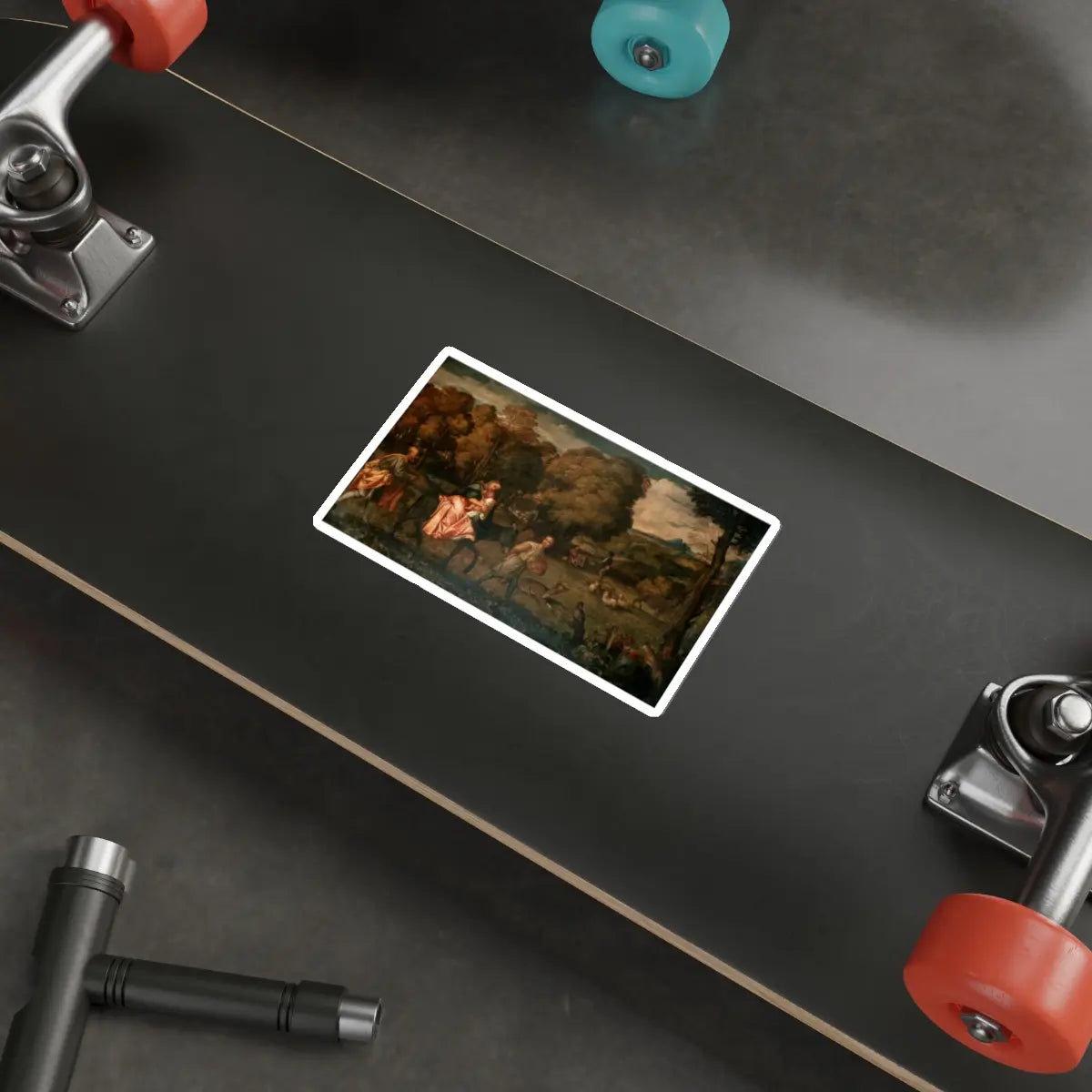 SKU:19177111033830121763 Sticker types:White Shape:Die-Cut Sizes:5" × 5"