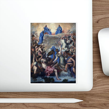 TIZIANO Vecellio - The Trinity (La Gloria) (Artwork) STICKER Vinyl Die-Cut Decal-The Sticker Space