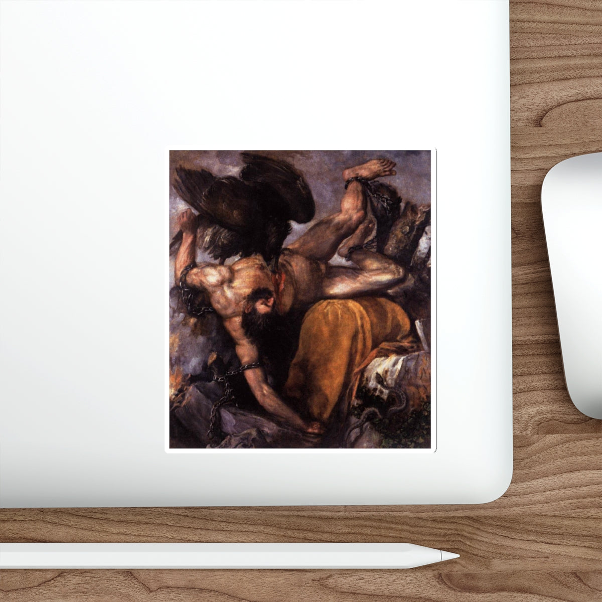 TIZIANO Vecellio - Tityus (Artwork) STICKER Vinyl Die-Cut Decal-The Sticker Space