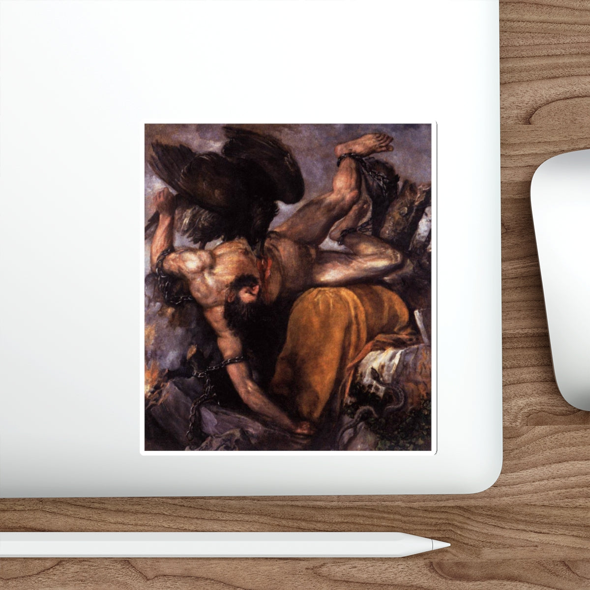 TIZIANO Vecellio - Tityus (Artwork) STICKER Vinyl Die-Cut Decal-The Sticker Space