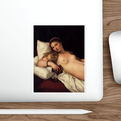 TIZIANO Vecellio - Venus of Urbino (detail) (Artwork) STICKER Vinyl Die-Cut Decal-The Sticker Space