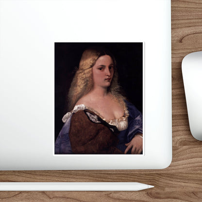 TIZIANO Vecellio - Violante (La Bella Gatta) (Artwork) STICKER Vinyl Die-Cut Decal-The Sticker Space