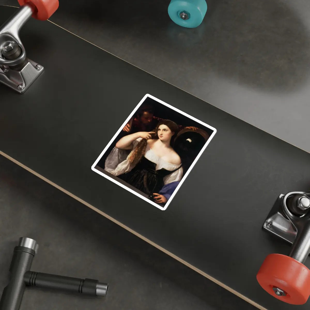 SKU:12322136727906097490 Sticker types:White Shape:Die-Cut Sizes:5" × 5"
