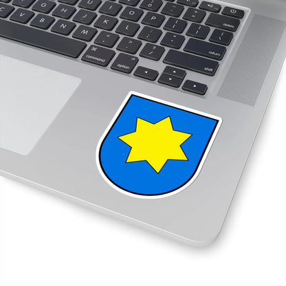 Tlumach coat of arms (Ukraine) (Coat of Arms) STICKER Vinyl Kiss-Cut Decal - The Sticker Space