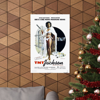 TNT JACKSON 1974 - Paper Movie Poster-The Sticker Space