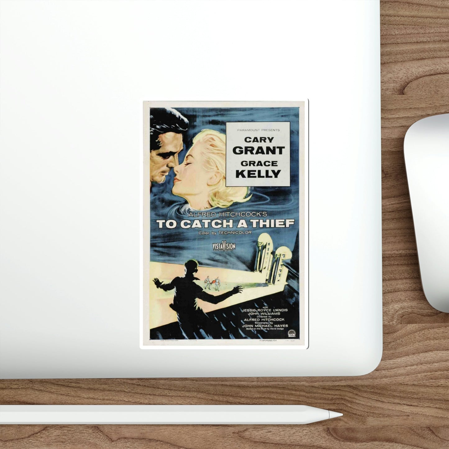 To Catch a Thief 1955 Movie Poster STICKER Vinyl Die-Cut Decal-The Sticker Space