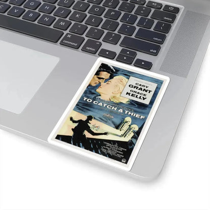 To Catch a Thief 1955 Movie Poster - STICKER Vinyl Kiss-Cut Decal - The Sticker Space