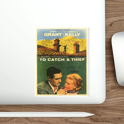 To Catch a Thief 1955 v2 Movie Poster STICKER Vinyl Die-Cut Decal-The Sticker Space