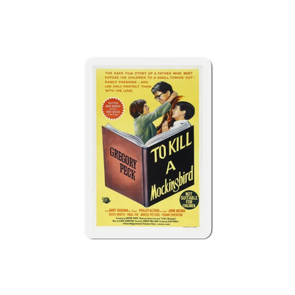 To Kill a Mockingbird 1962 Movie Poster Refrigerator Magnet 3 Inch - The Sticker Space