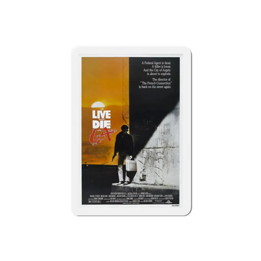 To Live and Die in LA 1985 Movie Poster Refrigerator Magnet 2 Inch - The Sticker Space