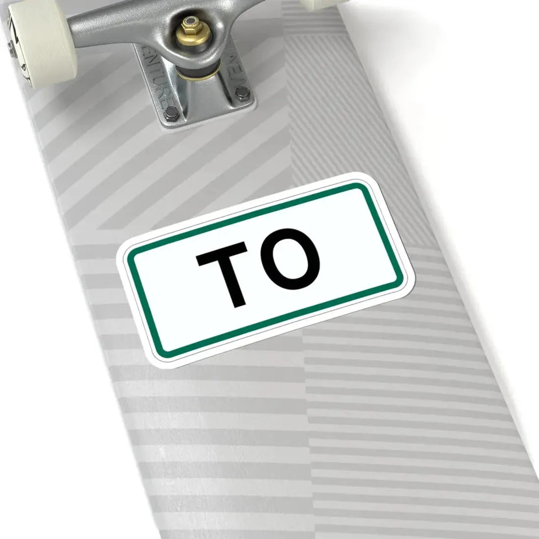 To plate South Dakota (South Dakota) (Road Sign) STICKER Vinyl Kiss-Cut Decal - The Sticker Space