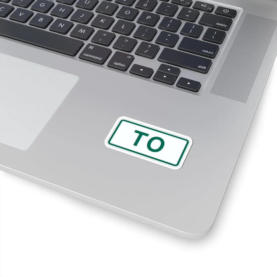 To plate Vermont (Vermont) (Road Sign) STICKER Vinyl Kiss-Cut Decal - The Sticker Space