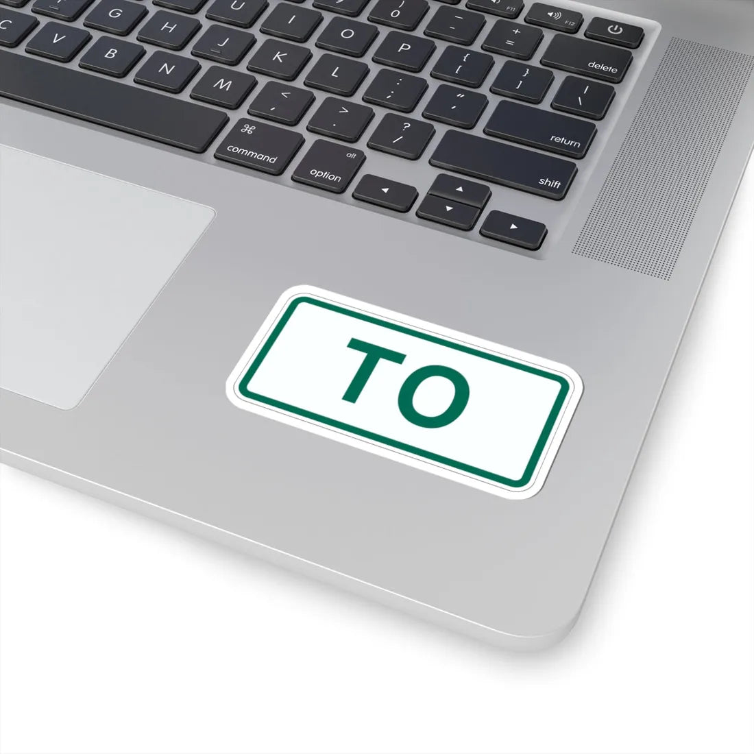 To plate Vermont (Vermont) (Road Sign) STICKER Vinyl Kiss-Cut Decal - The Sticker Space