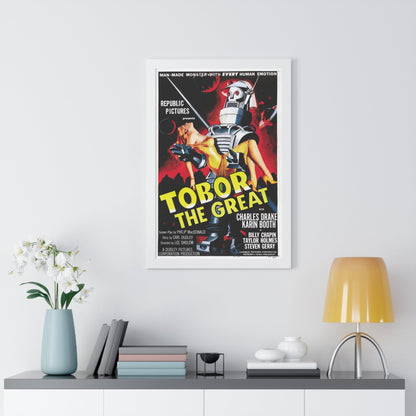 TOBOR THE GREAT 1954 - Framed Movie Poster-The Sticker Space