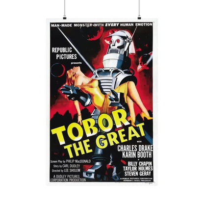 TOBOR THE GREAT 1954 - Paper Movie Poster 24″ x 36″ Matte - The Sticker Space