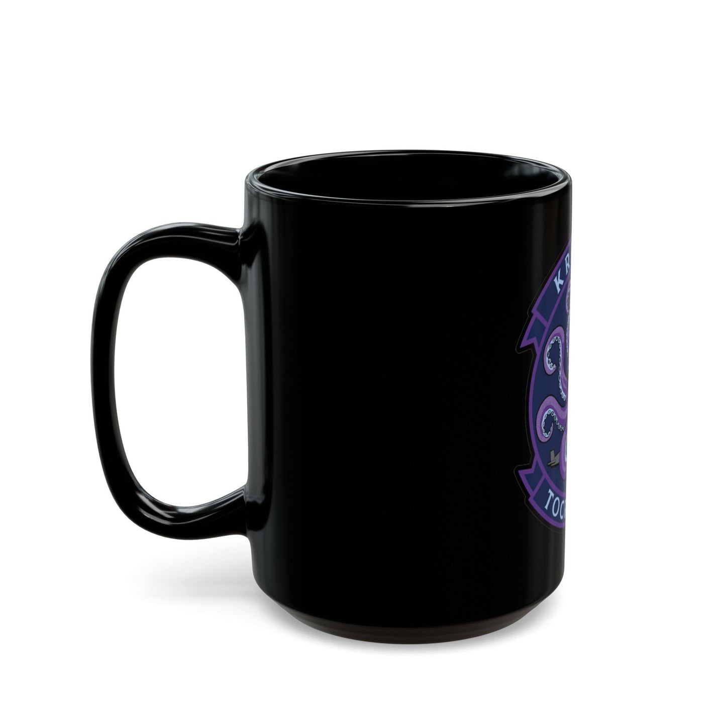 TOCRON TEN KRAKEN (U.S. Navy) Black Coffee Mug-The Sticker Space