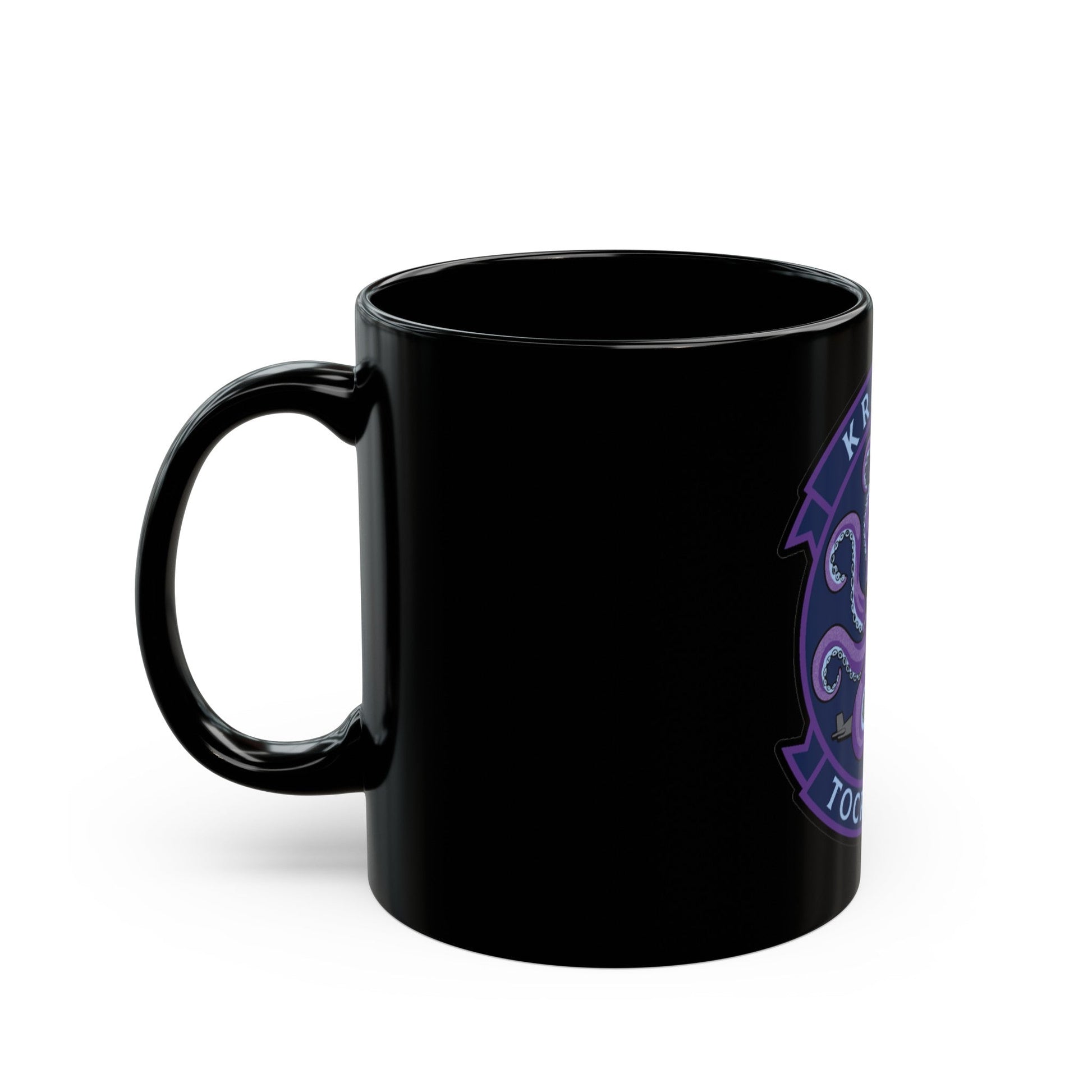 TOCRON TEN KRAKEN (U.S. Navy) Black Coffee Mug-The Sticker Space