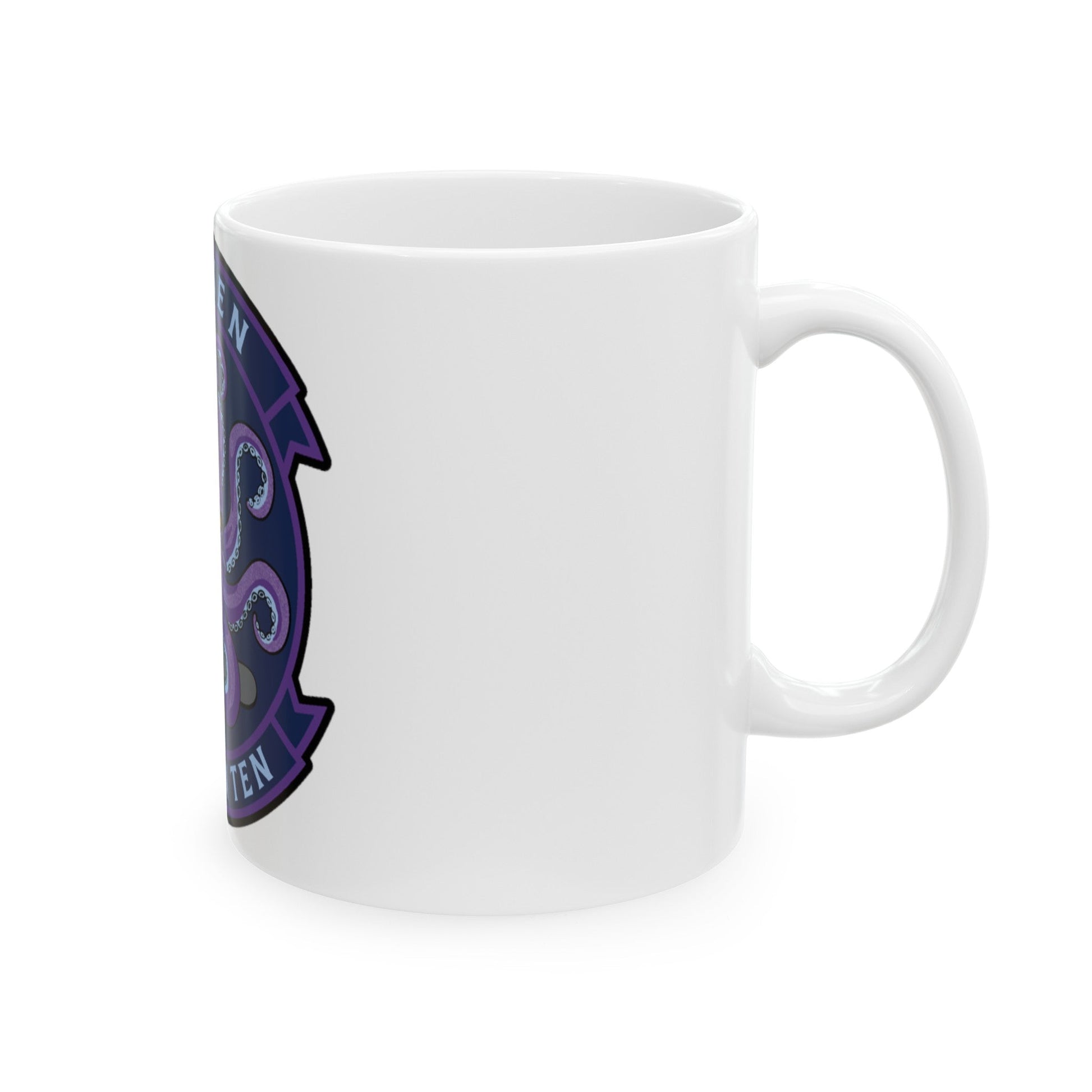 TOCRON TEN KRAKEN (U.S. Navy) White Coffee Mug-The Sticker Space