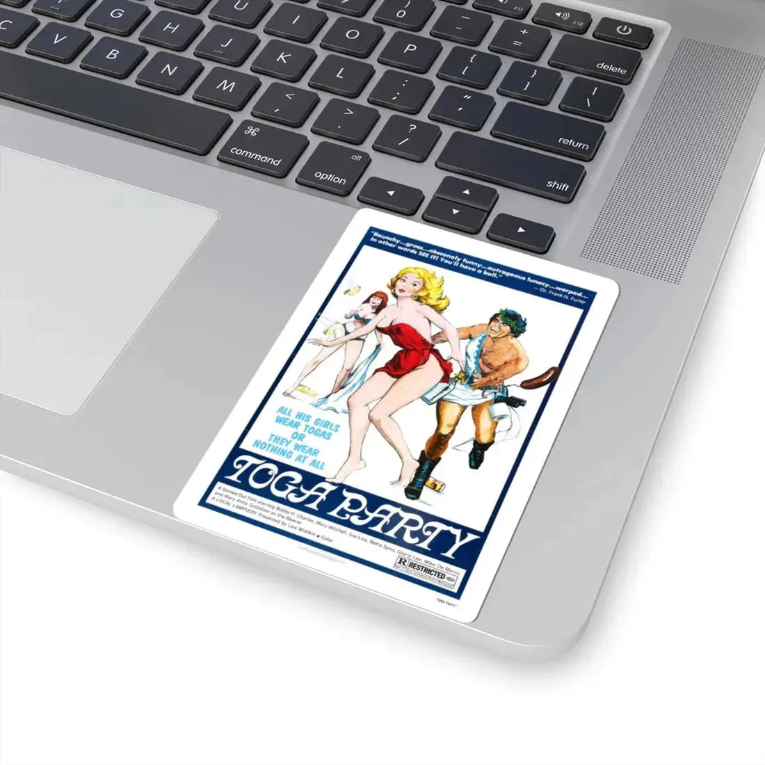 Toga Party 1977 Movie Poster - STICKER Vinyl Kiss-Cut Decal - The Sticker Space