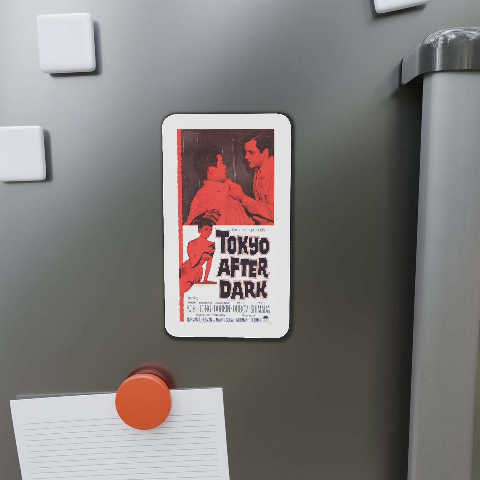 Tokyo After Dark 1959 Movie Poster Die-Cut Magnet-The Sticker Space