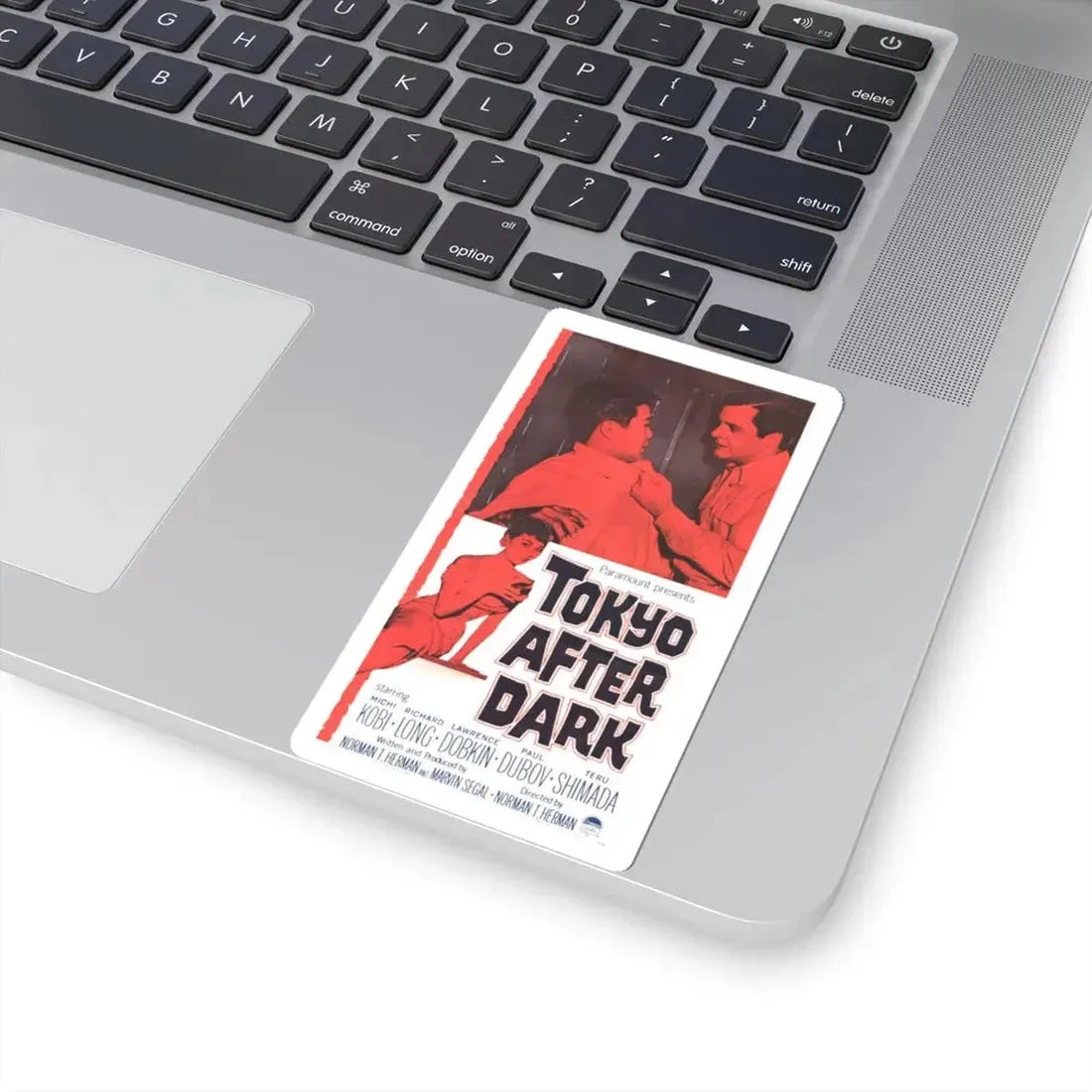 Tokyo After Dark 1959 Movie Poster - STICKER Vinyl Kiss-Cut Decal - The Sticker Space