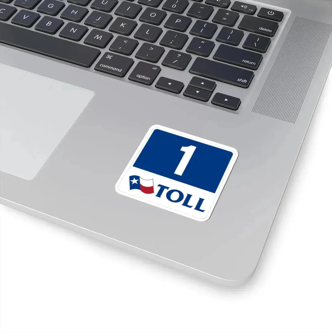 Toll Texas 1 new (Texas) (Road Sign) STICKER Vinyl Kiss-Cut Decal - The Sticker Space