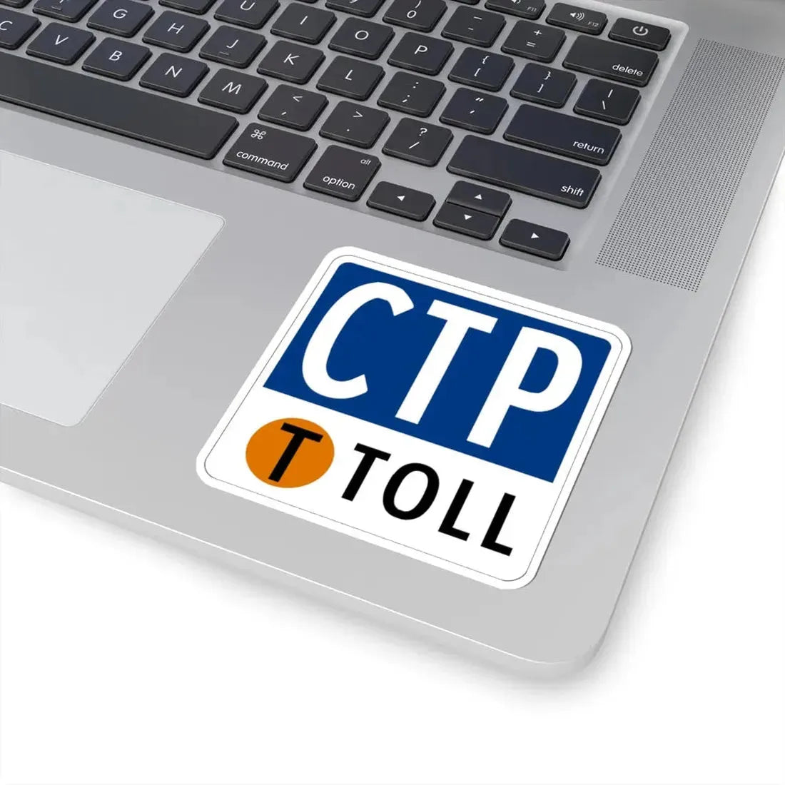 Toll Texas CTP new (Texas) (Road Sign) STICKER Vinyl Kiss-Cut Decal - The Sticker Space