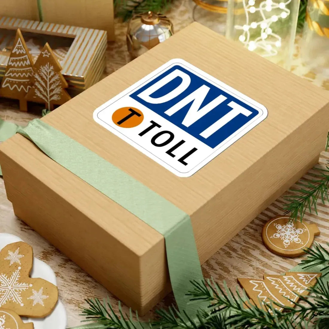 Toll Texas DNT new (Texas) (Road Sign) STICKER Vinyl Kiss-Cut Decal - The Sticker Space