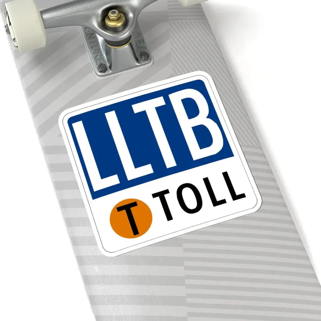 Toll Texas LLTB new (Texas) (Road Sign) STICKER Vinyl Kiss-Cut Decal - The Sticker Space