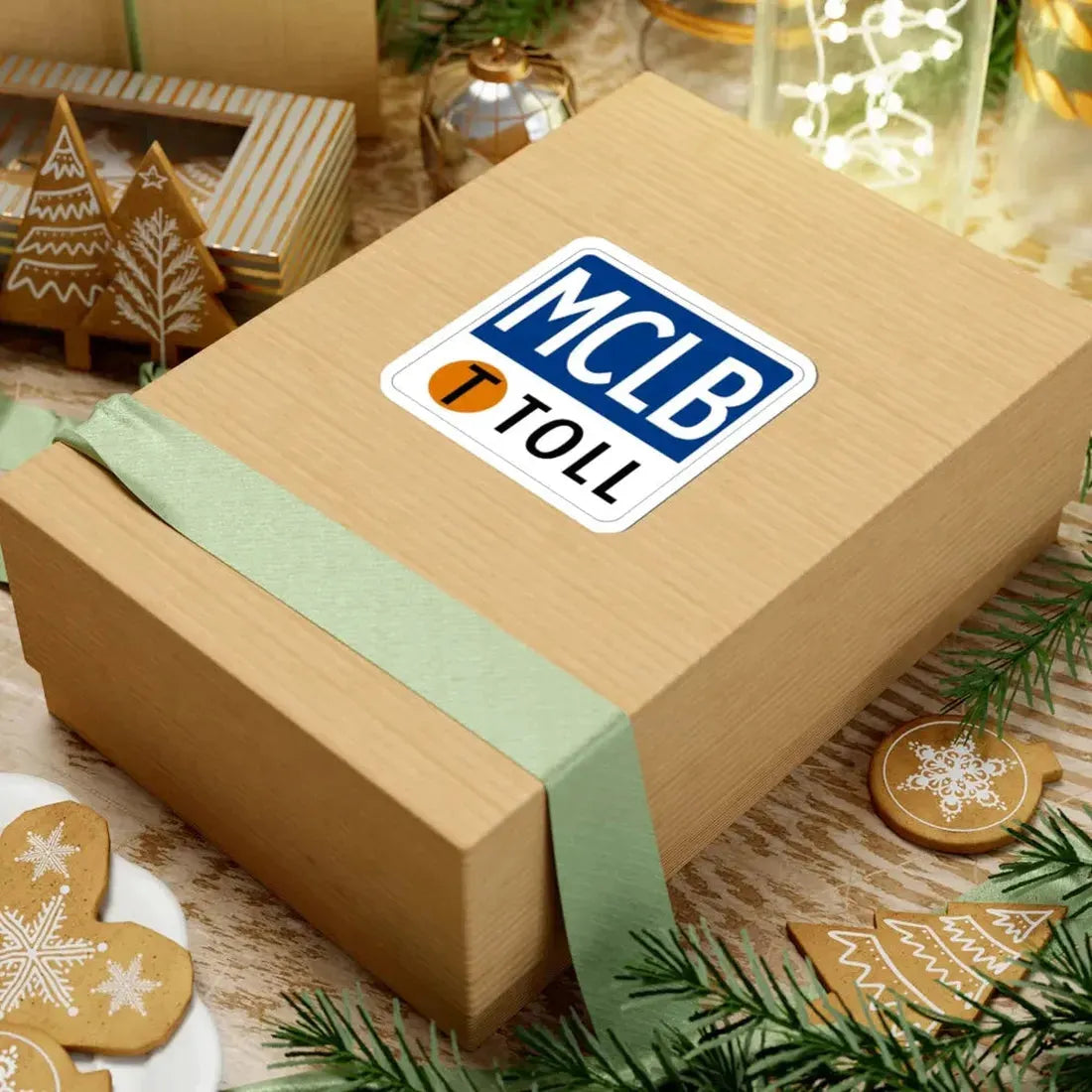 Toll Texas MCLB new (Texas) (Road Sign) STICKER Vinyl Kiss-Cut Decal - The Sticker Space