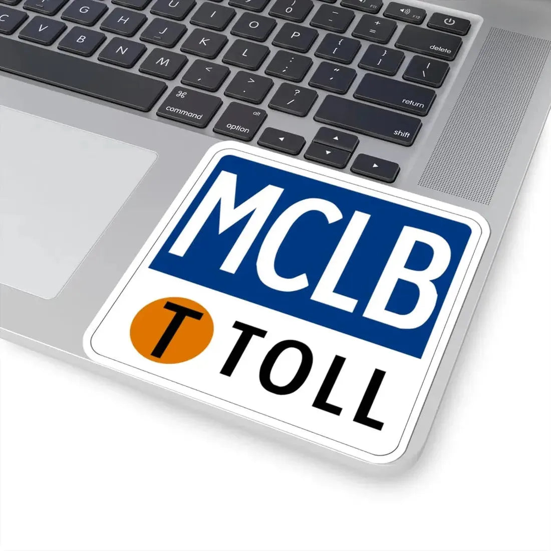 Toll Texas MCLB new (Texas) (Road Sign) STICKER Vinyl Kiss-Cut Decal - The Sticker Space