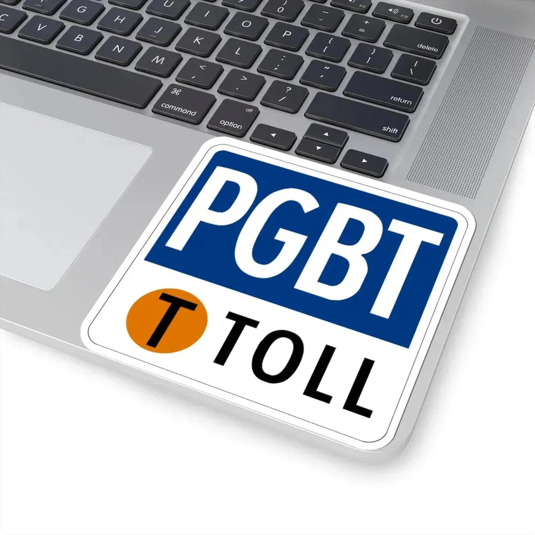 Toll Texas PGBT new (Texas) (Road Sign) STICKER Vinyl Kiss-Cut Decal - The Sticker Space