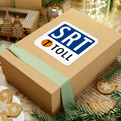 Toll Texas SRT new (Texas) (Road Sign) STICKER Vinyl Kiss-Cut Decal - The Sticker Space