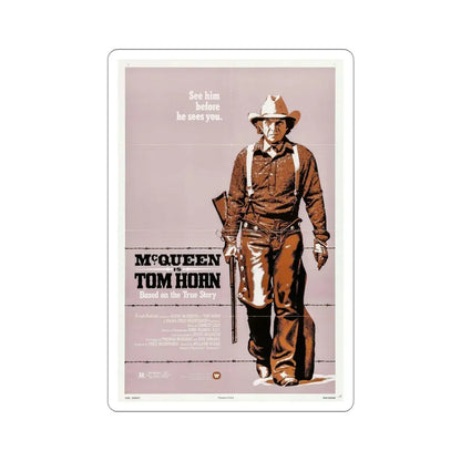 Tom Horn 1980 Movie Poster STICKER Vinyl Die-Cut Decal 4 Inch - The Sticker Space