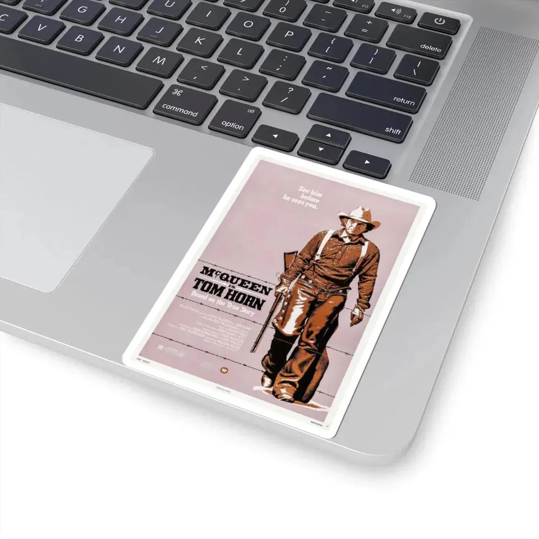 Tom Horn 1980 Movie Poster - STICKER Vinyl Kiss-Cut Decal - The Sticker Space