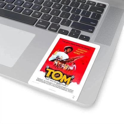 TOM (THE BAD BUNCH) 1973 Movie Poster - STICKER Vinyl Kiss-Cut Decal - The Sticker Space