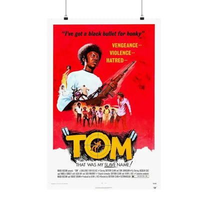 TOM (THE BAD BUNCH) 1973 - Paper Movie Poster 20″ x 30″ Matte - The Sticker Space