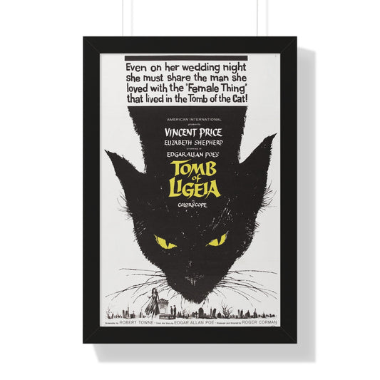 TOMB OF LIGEIA 1964 - Framed Movie Poster-16″ x 24″-The Sticker Space