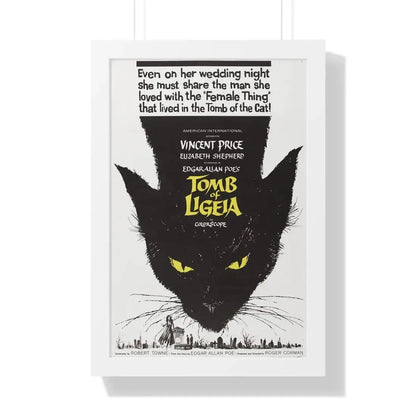 TOMB OF LIGEIA 1964 - Framed Movie Poster 16″ x 24″ White - The Sticker Space