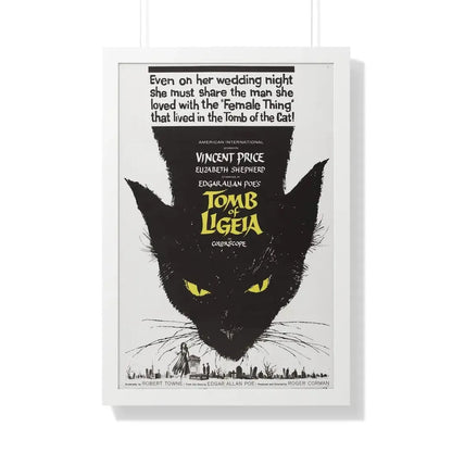 TOMB OF LIGEIA 1964 - Framed Movie Poster 20" x 30" White - The Sticker Space
