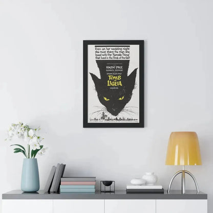 TOMB OF LIGEIA 1964 - Framed Movie Poster - The Sticker Space