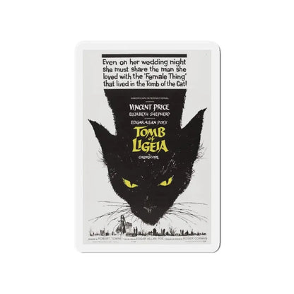 TOMB OF LIGEIA 1964 Movie Poster - Refrigerator Magnet 4 Inch - The Sticker Space