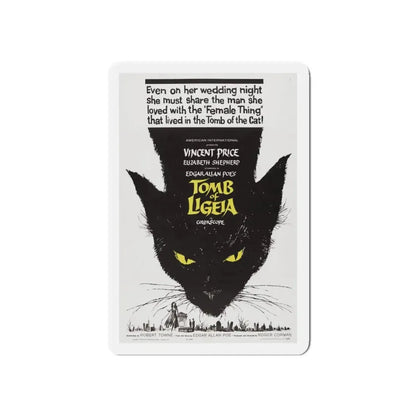 TOMB OF LIGEIA 1964 Movie Poster - Refrigerator Magnet 5 Inch - The Sticker Space