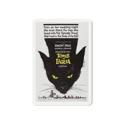 TOMB OF LIGEIA 1964 Movie Poster - Refrigerator Magnet 6 Inch - The Sticker Space