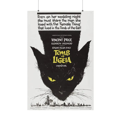 TOMB OF LIGEIA 1964 - Paper Movie Poster 36" x 54" Matte - The Sticker Space